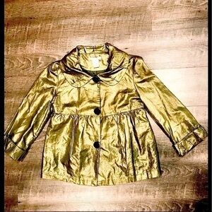 Vertigo Paris peplum jacket in Gold